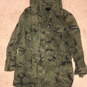 Camo Jacket with Hood